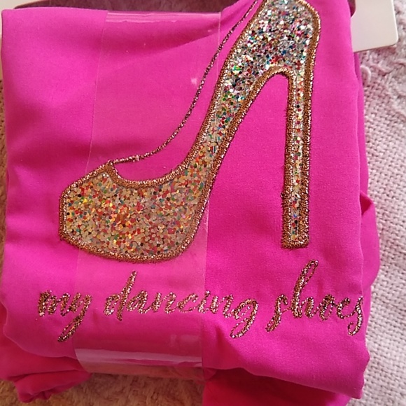 MIAMICA Handbags - MIAMICA Pink Travel Shoe Bag "My Dancing Shoes"